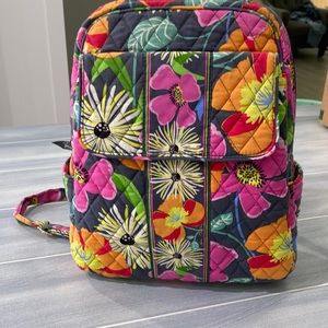 Vera Bradley backpack and wristlet wallet